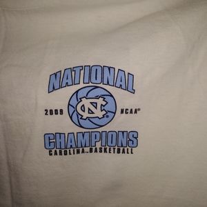 UNC NCAA CHAMPIONSHIP SHIRT 2009